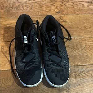 Nike Kyrie Black and White Shoes
